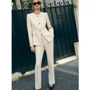 NWT Blazer Straight Leg Pants Set